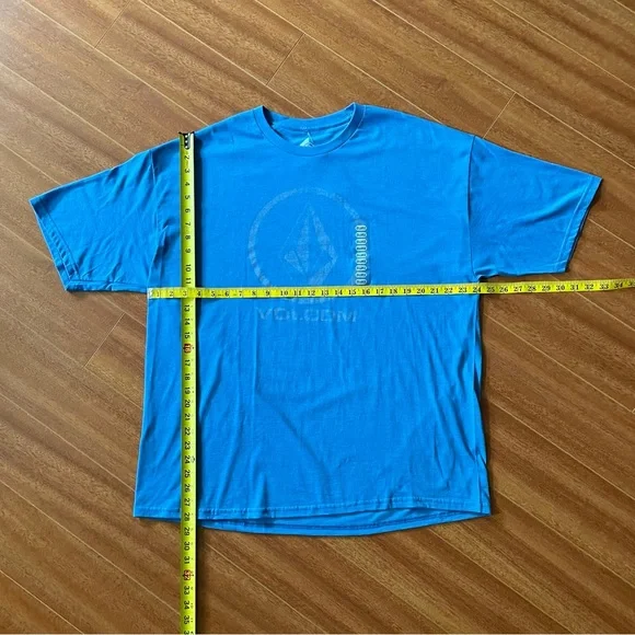 Volcom Blue Logo Tee - Size XXL - Picture 2 of 7